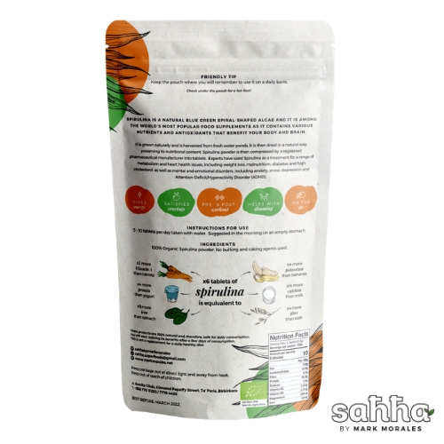Organic Spirulina Tablets - Image 2