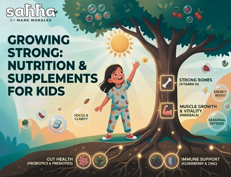 Growing Strong: Embracing Whole Nutrition and Supplements for Kids